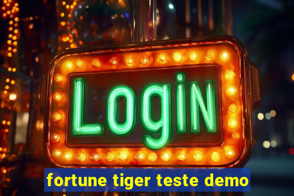 fortune tiger teste demo